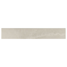 SANDE IVORY 3 X 18 MATTE BULLNOSE.    22pcs/box.   198pcs/crate.