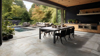 LIVINGSTYLE TRAVERTINO 24 X 24 MATTE TILE             4pcs/box.    128pcs/crate.     16sqft/box