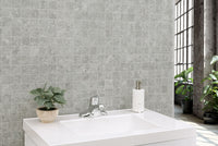 LEGIONS LUNAR SILVER 2 X 2 MATTE MOSAIC              6pcs/box.   252pcs/crate.    6sqft/box