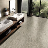 MALAHARI GREIGE 2 X 2 LAPPATO MOSAIC                    11pcs/box.  330pcs/crate.    11sqft/box
