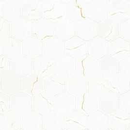 MIRRAGIO GOLD 2 X 2 MATTE HEXAGON MOSAIC         10pcs/box.  480pcs/crate.    10sqft/box