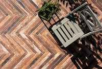 BRICKSTONE RED 2 X 18 MATTE PORCELAIN TILE  32pcs/box.   2112pcs/crate.   8sqft/box