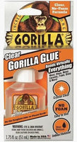 1.75 OZ  Gorilla Clear Glue Interior/Exterior Water Resistant  4500102