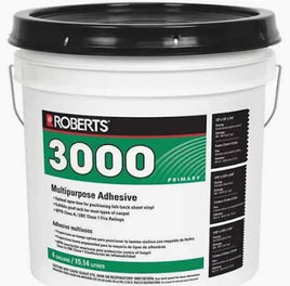 Roberts 3000 4Gal Multlipurpose Adhesive For Vinyl/Carpet