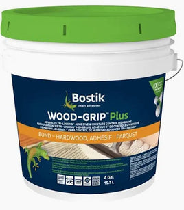 Bostik Wood-Grip Plus 4gal To hardwood/parquet/bond