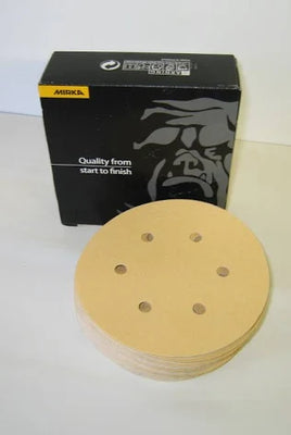 6'' Mirka Gold Disc 60 Grit Box