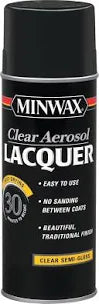 Minwax spray satin clear brushing lacquer