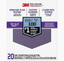 3M Pro Grade Precision Grit 100 20/Pack