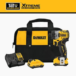 DEWALT  Brushless 20-volt Max 1/4-in Variable Speed Brushless Cordless Impact Driver (2-Batteries Included)