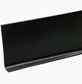 4'' Rubber Baseboard Black