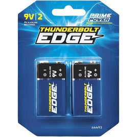 9V Alkaline Batteries Prime Power 2 Pk