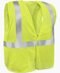 Yellow Reflective Safety Vest, X-Large