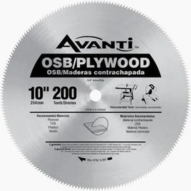 10'' AvantiPro Blade OSB/Plywood 200 Th