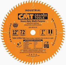 CMT Fine Finish 12'' x 72 teeth