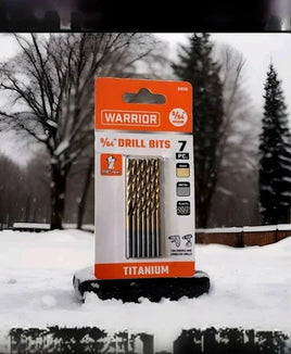 9/64'' Drill Bits 7pc WARRIOR