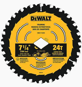 7-1/4 Dewalt Blade 24 Teeth