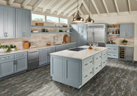 VINTAGE SILVER 8 X 36 MATTE TILE