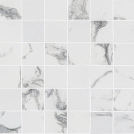 PIETRA STATUARIO 2 X 2 MATTE MOSAIC       8pcs/box.   384pcs/crate.   7.76sqft/box