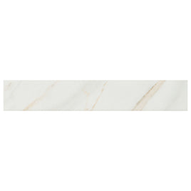 PIETRA CALACATTA 3 X 18 MATTE BULLNOSE.     30pcs/box.    1260pcs/crate.