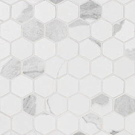 EDEN STATUARY 2 X 2 MATTE HEXAGON MOSAIC   8pcs/box.    504pcs/crate.  7.36sqft/box