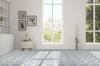 KENZZI TAMENSA ENCAUSTIC 8 X 8 MATTE TILE       12pcs/box.  864pcs/crate.   5.16sqft/box