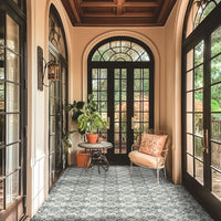 TRINITY TRAVESTEVERE 8 X 8 MATTE TILE.   25pcs/box.    1875pcs/crate.    10.77sqft/box