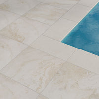LIVINGSTYLE TRAVERTINO 24 X 24 MATTE PAVER.       4pcs/box.   128pcs/crate.   16sqft/box.