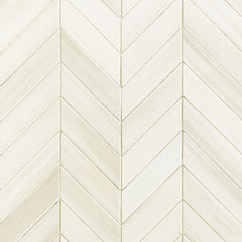 WATERCOLOR BIANCO  12 X 13 MATTE CHEVRON MOSAIC                      4pcs/box.     256pcs/crate.    5sqft/box