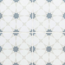 KENZZI ZOUDIA ENCAUSTIC 8 X 8 MATTE TILE           12pcs/box.   864pcs/crate.   5.16sqft/box